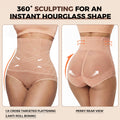 Quinn's™ 3D Sculpt™ High-Waist Tummy Control Shaper – 360° Compression & Booty Lifter