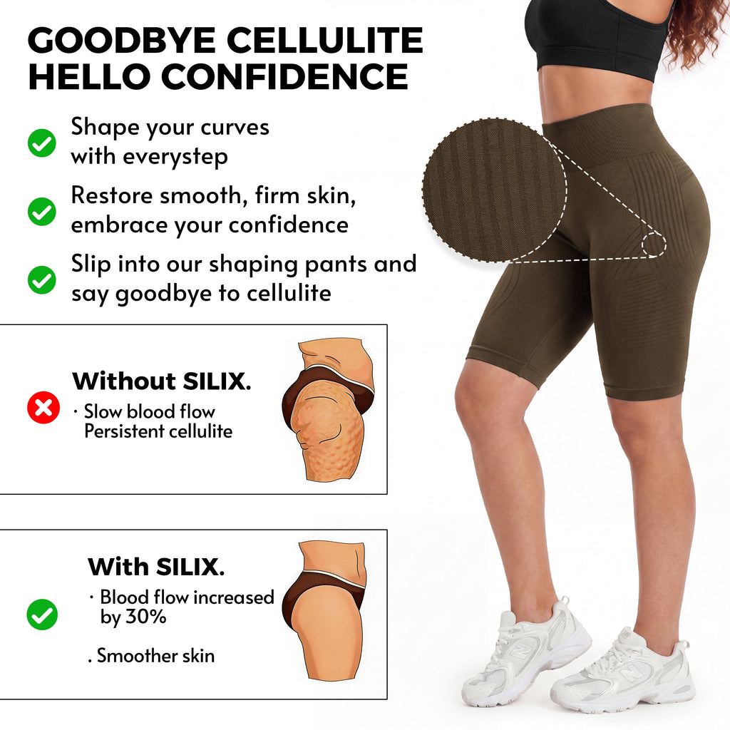 3D Anti-Cellulite Short Leggings