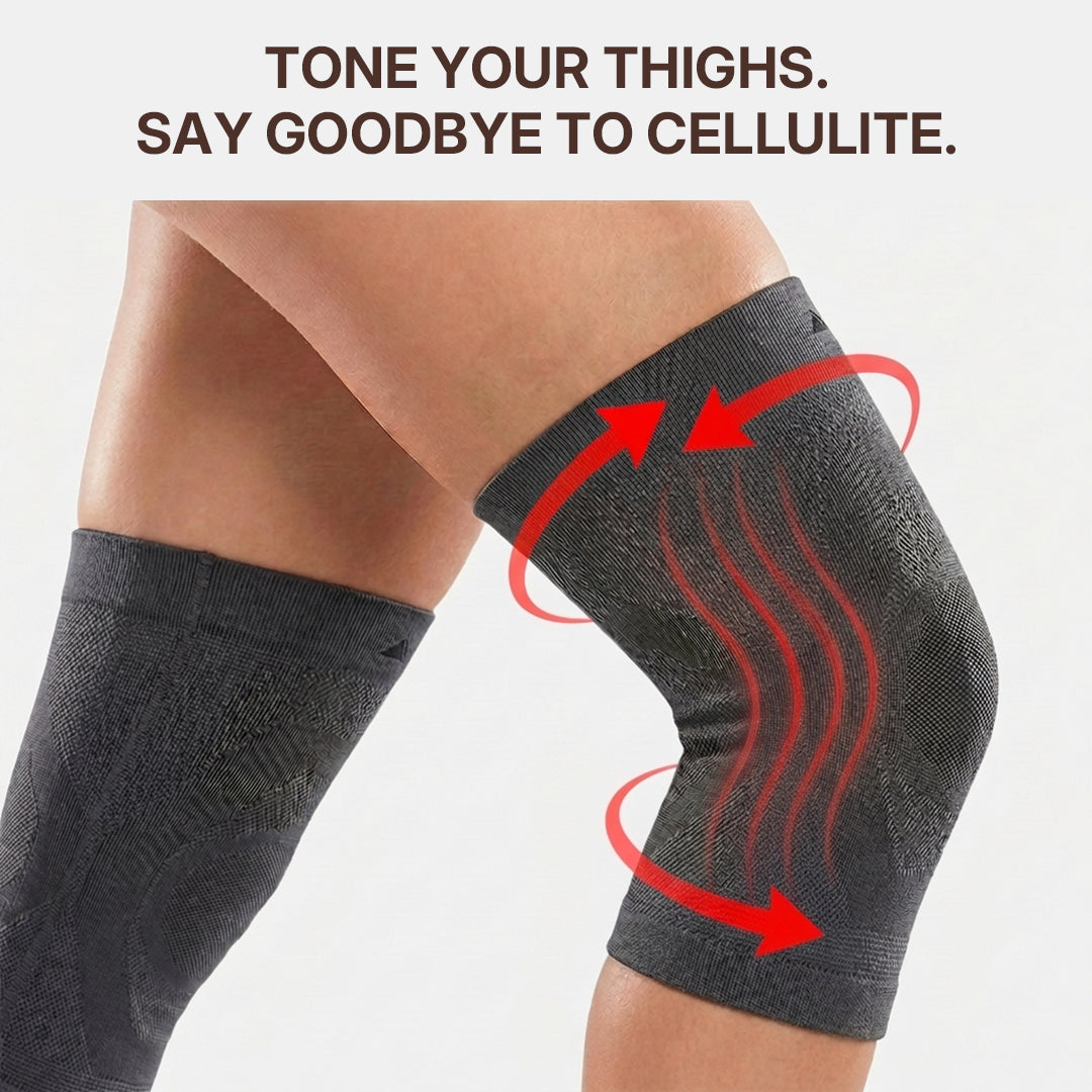 Quinn's™ 3D Compression Knee Sleeves –Say Goodbye to Saggy, Uneven-Looking Legs