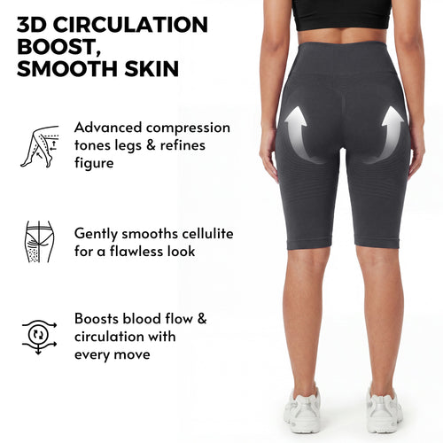 3D Anti-Cellulite Short Leggings