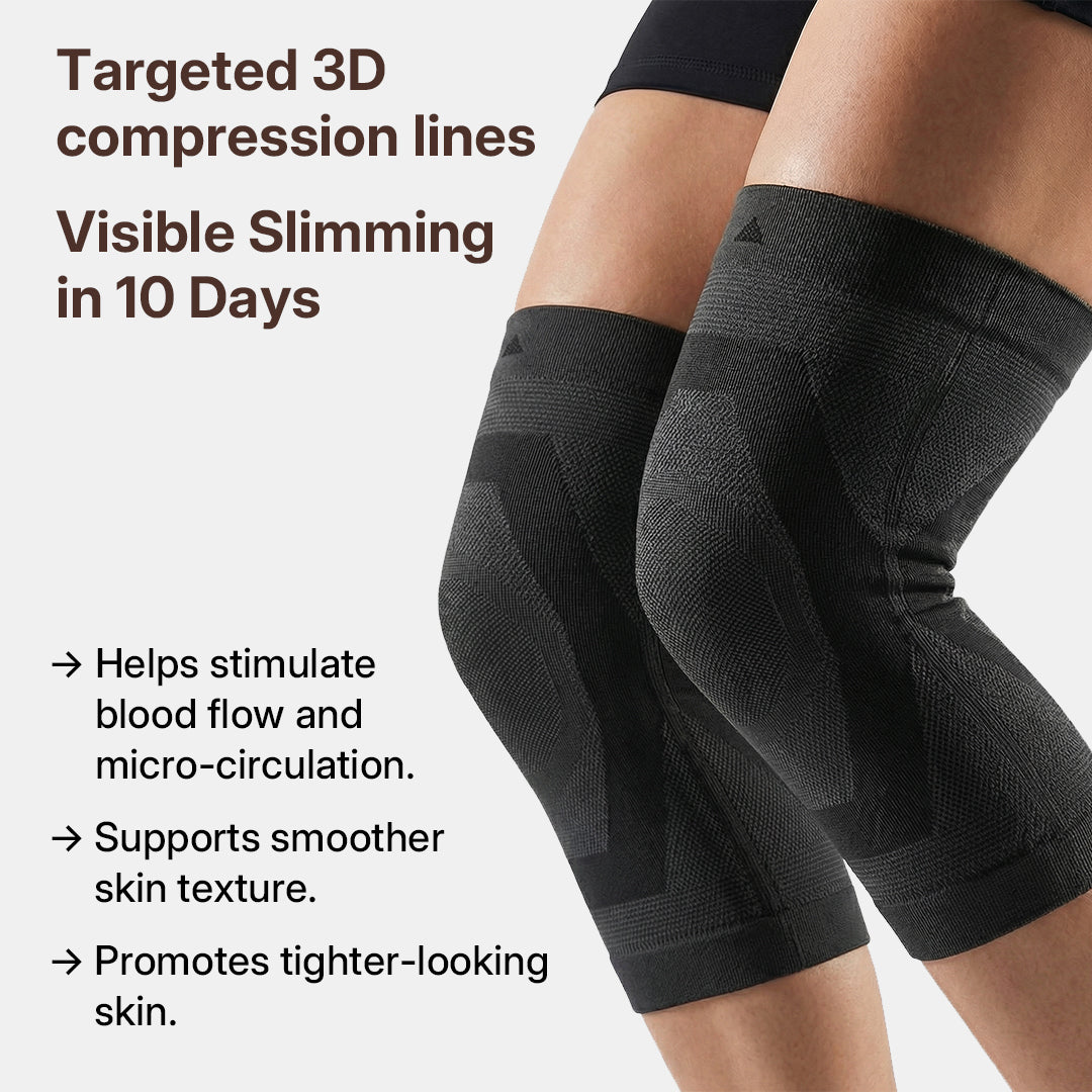 Quinn's™ 3D Compression Ultimate Smooth 2-Piece Set: Arms & Knees