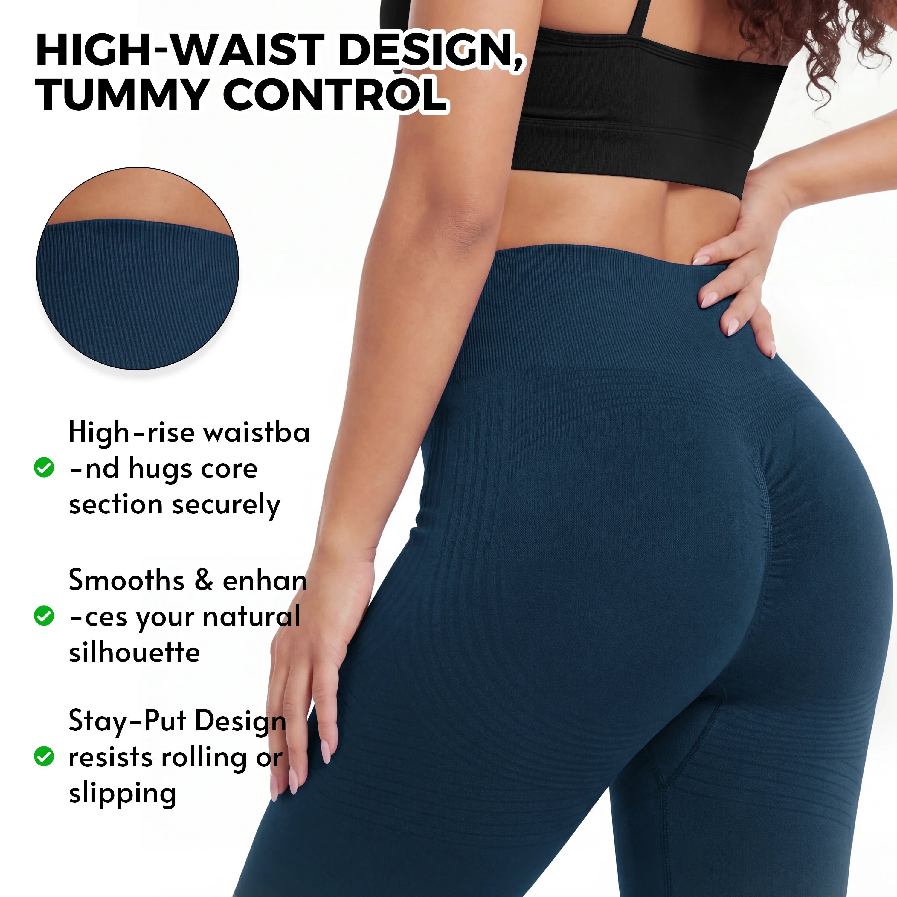 3D Anti-Cellulite Short Leggings
