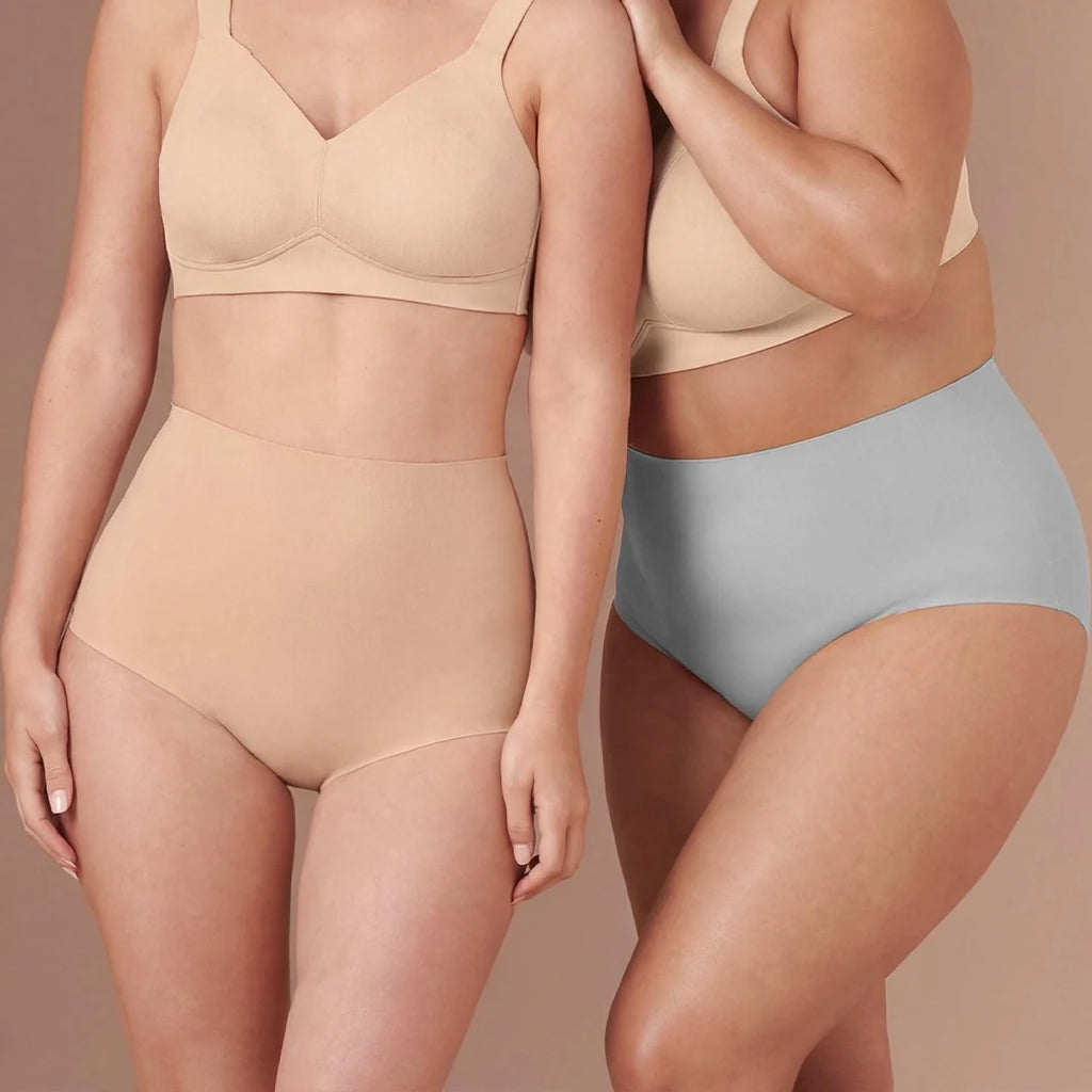Quinn's™ Cooling Seamless High-Waisted Briefs