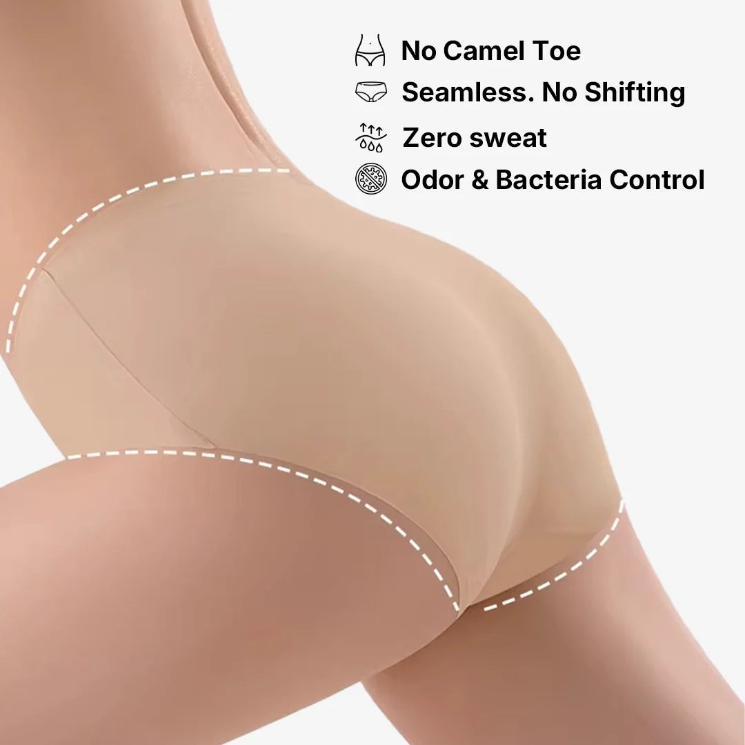 Quinn's™ Cooling Seamless High-Waisted Briefs