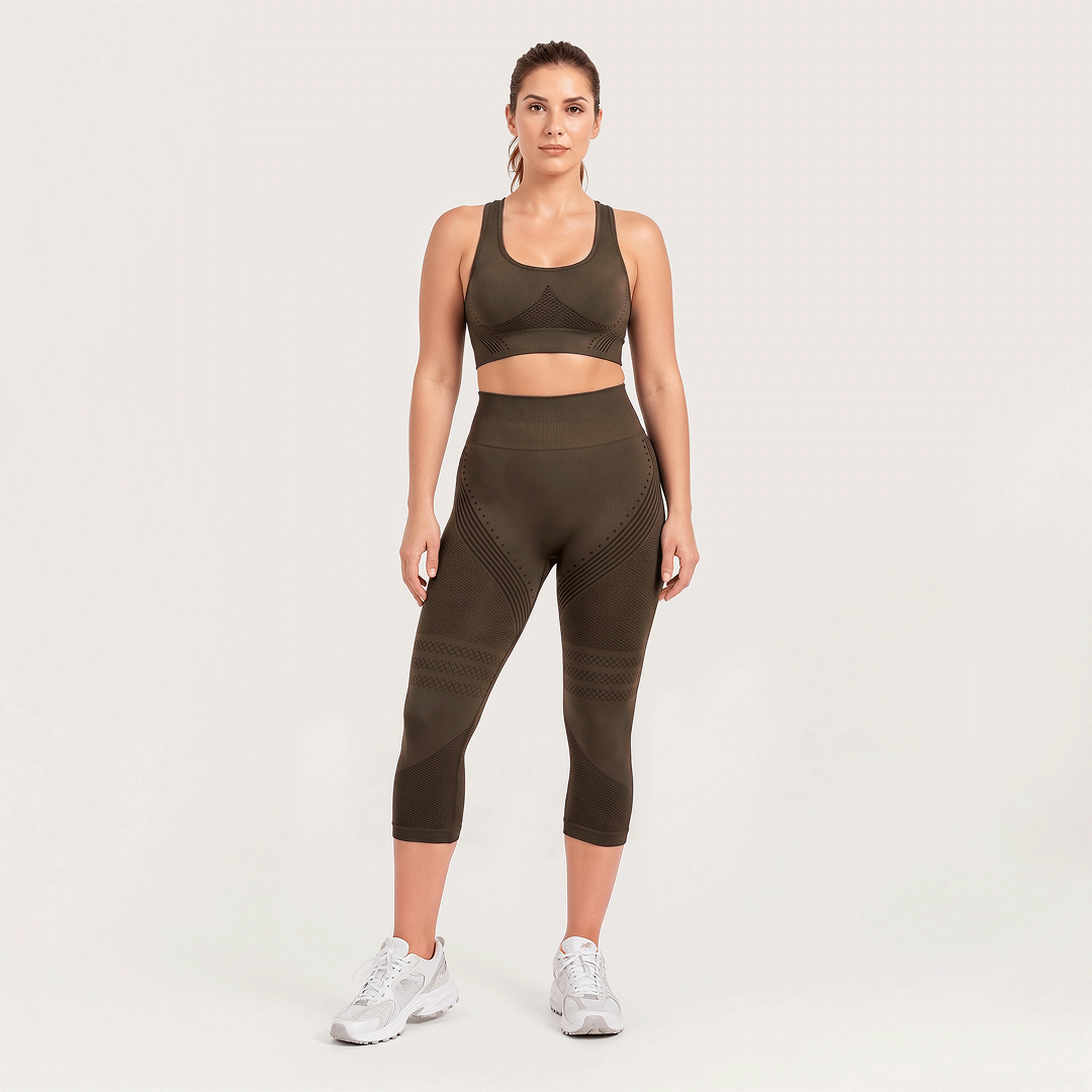 3D Cellusmooth Butt Lift & Anti-Cellulite Capri Leggings Quinn's™