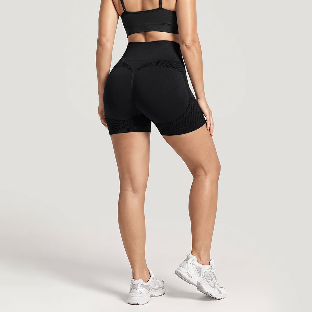 3D CelluSmooth High-Waisted Compression Booty Shorts |Quinn's™