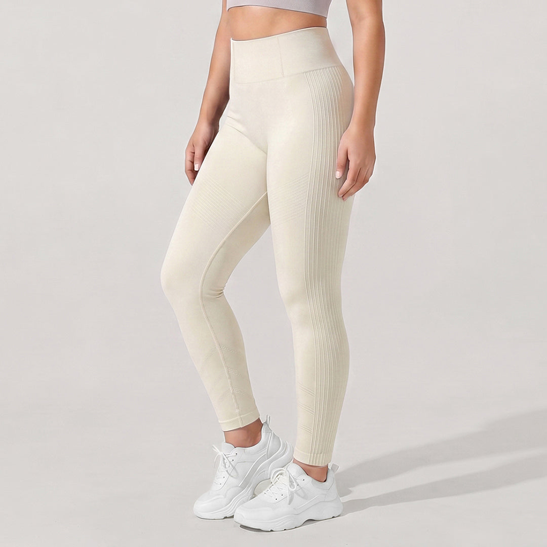 Quinn's™ 3D CelluSmooth Ribbed Ruched Sculpting & Smoothing 7/8 Leggings