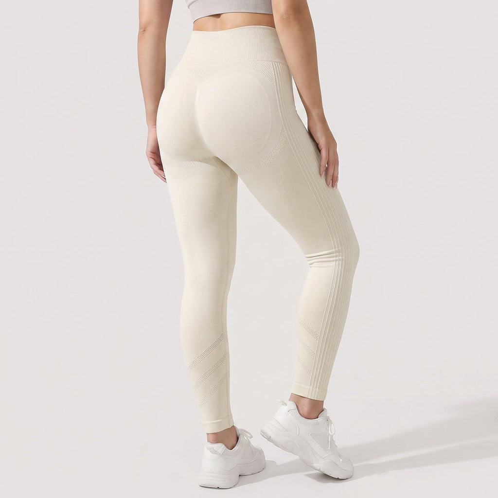 Quinn's™ 3D CelluSmooth Ribbed Ruched Sculpting & Smoothing 7/8 Leggings