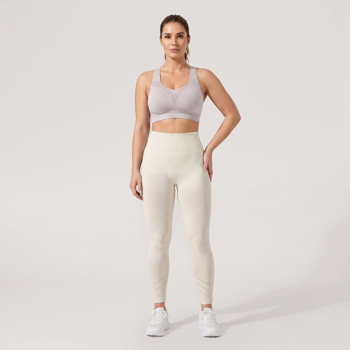 Quinn's™ 3D CelluSmooth Ribbed Ruched Sculpting & Smoothing 7/8 Leggings