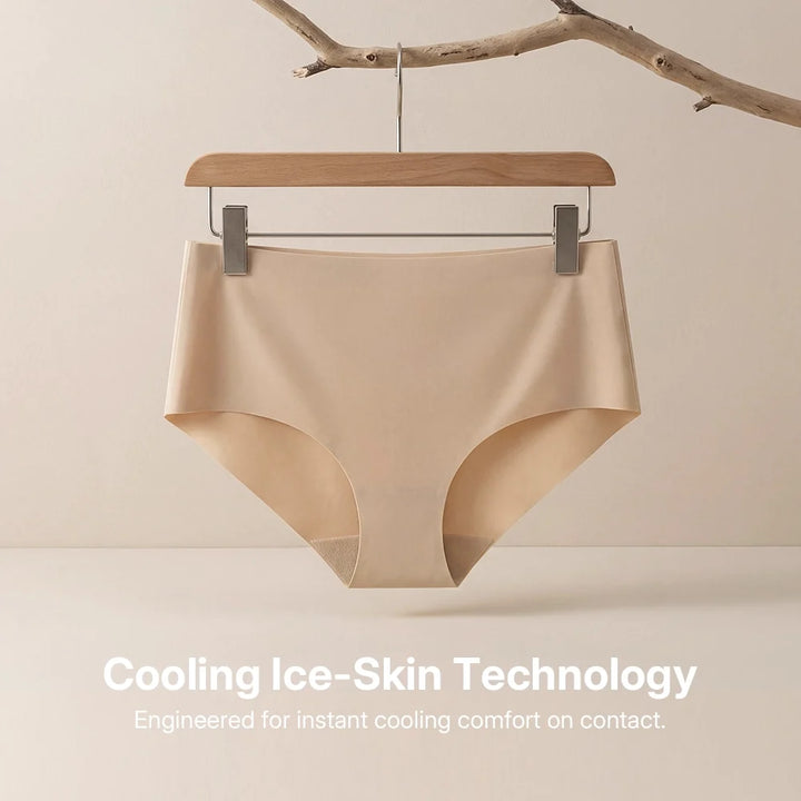 Quinn's™ Cooling Seamless High-Waisted Briefs