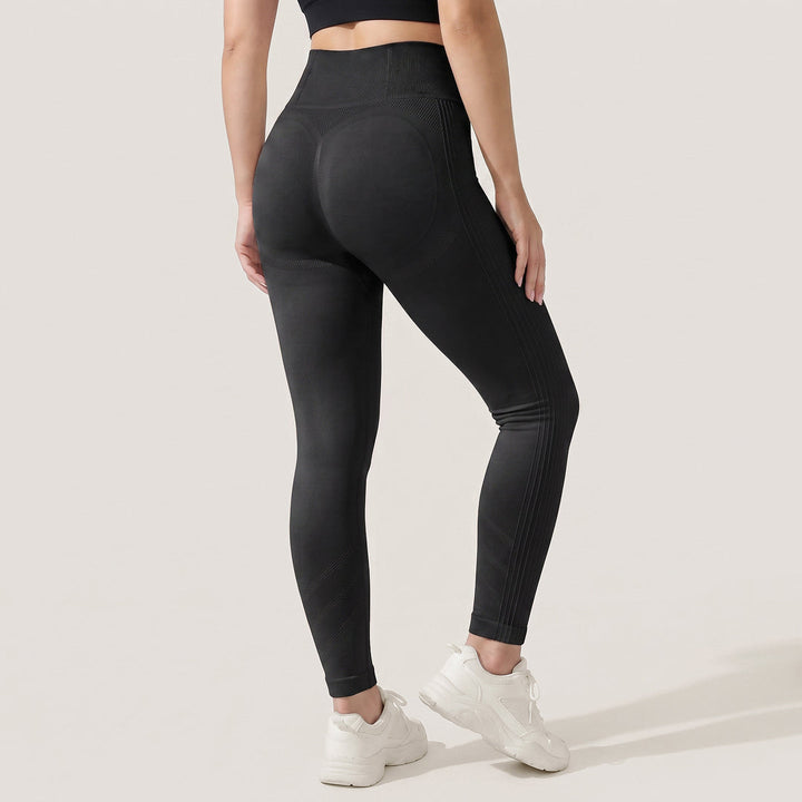 Quinn's™ 3D CelluSmooth Ribbed Ruched Sculpting & Smoothing 7/8 Leggings