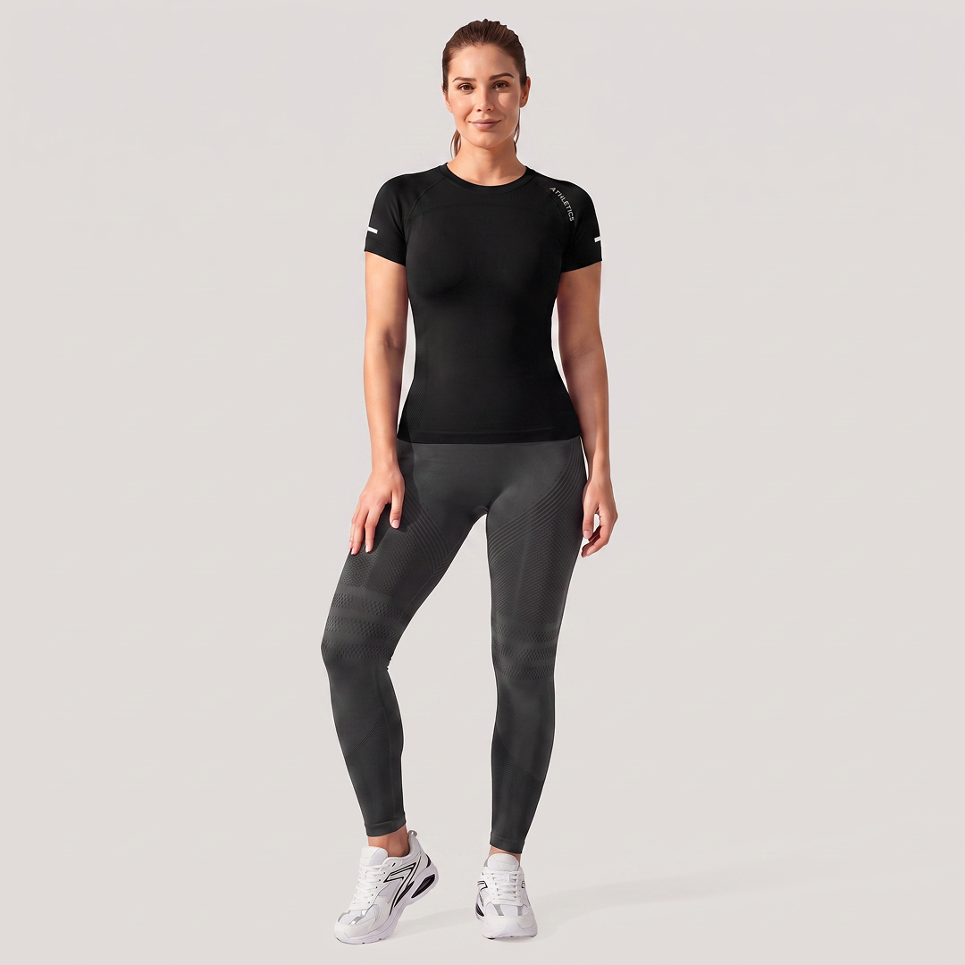 Quinn's™ Sculpting Short Sleeve Top