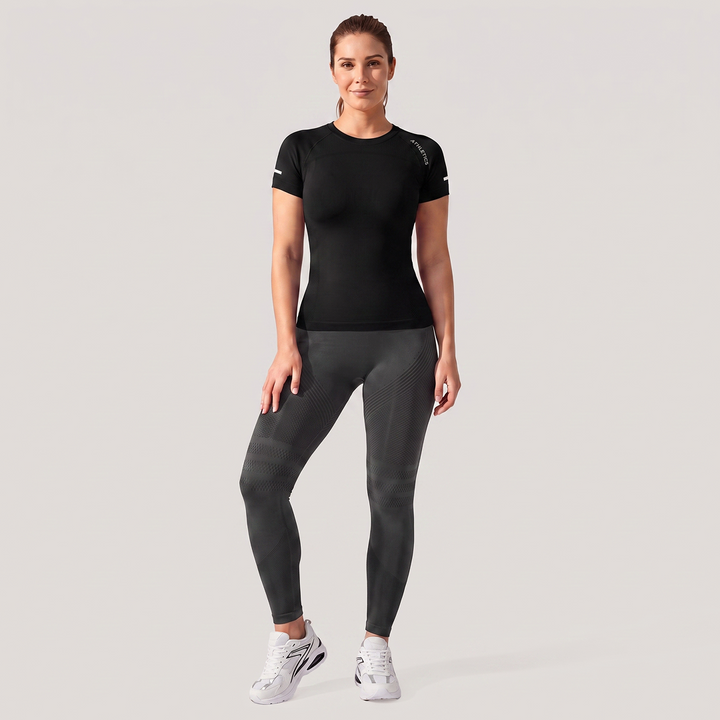 Quinn's™ Sculpting Short Sleeve Top