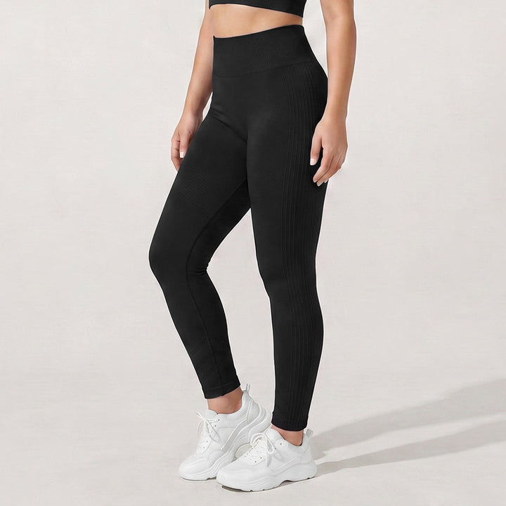 Quinn's™ 3D CelluSmooth Ribbed Ruched Sculpting & Smoothing 7/8 Leggings