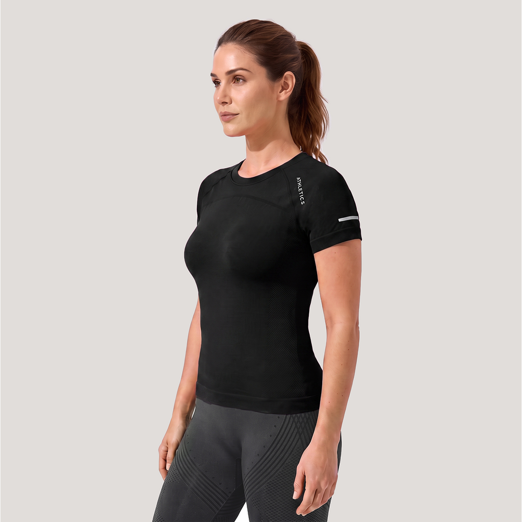 Quinn's™ Sculpting Short Sleeve Top