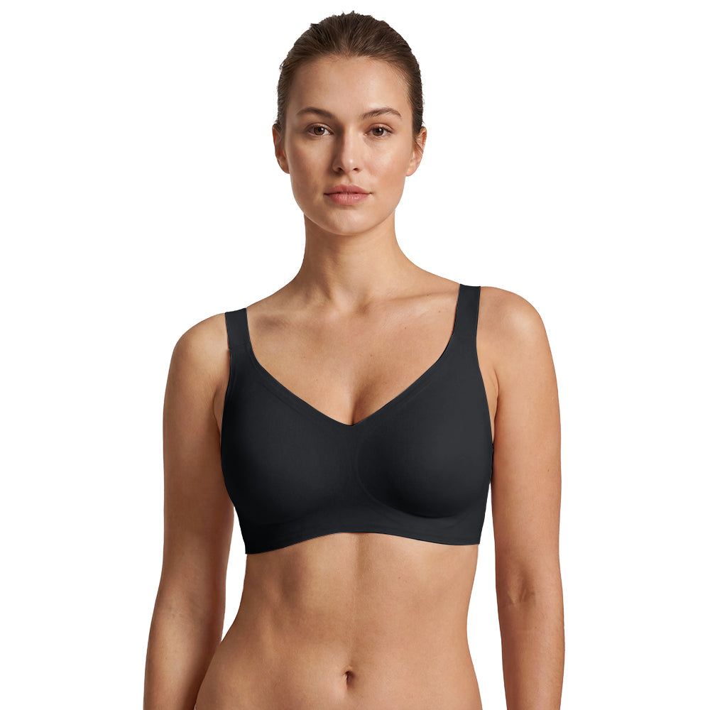 Buttery Soft Seamless Bra, 360° Jelly Support Full Coverage Bra for Fuller Bust