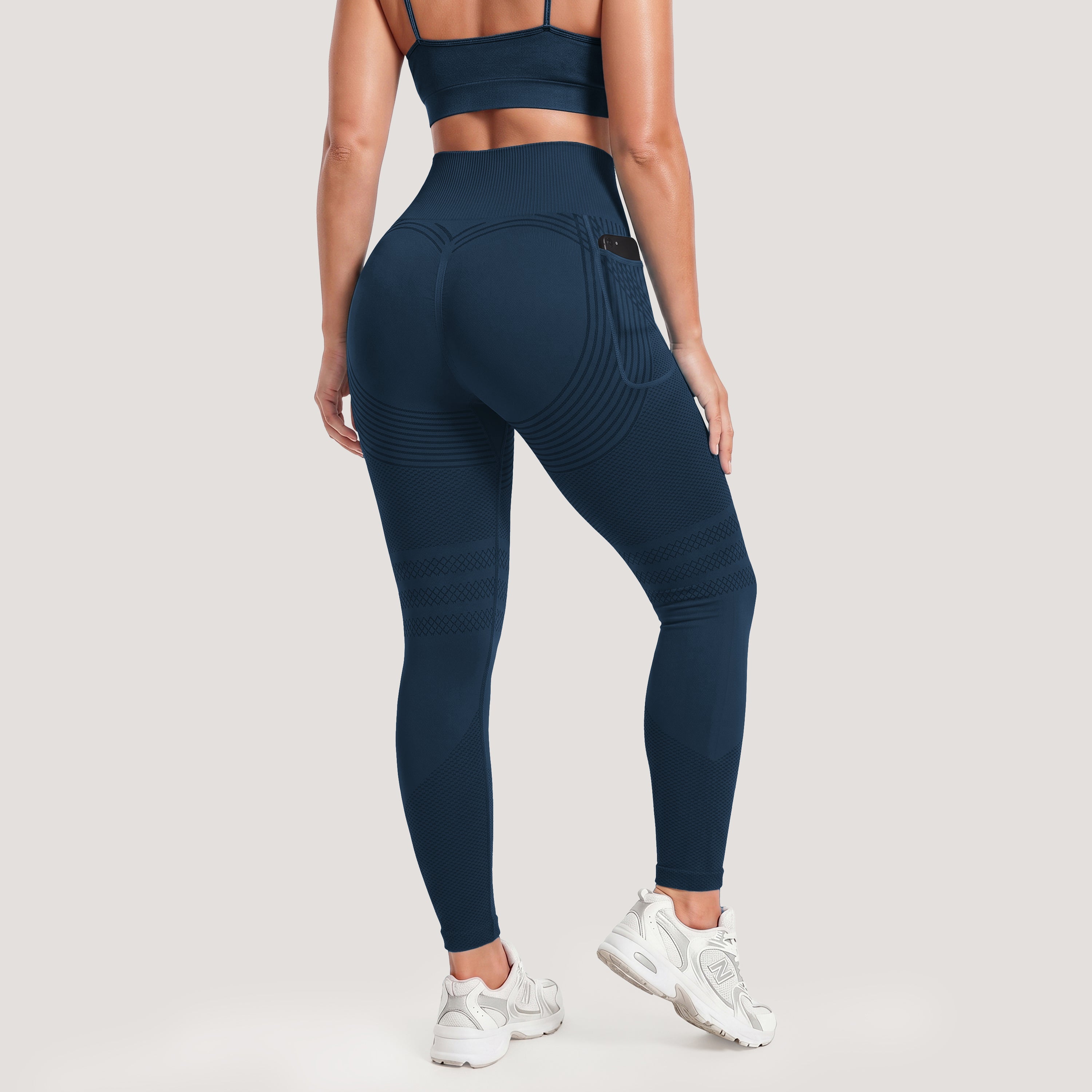 Quinn's™  Right Side Pocket Anti-Cellulite Sculpting Leggings