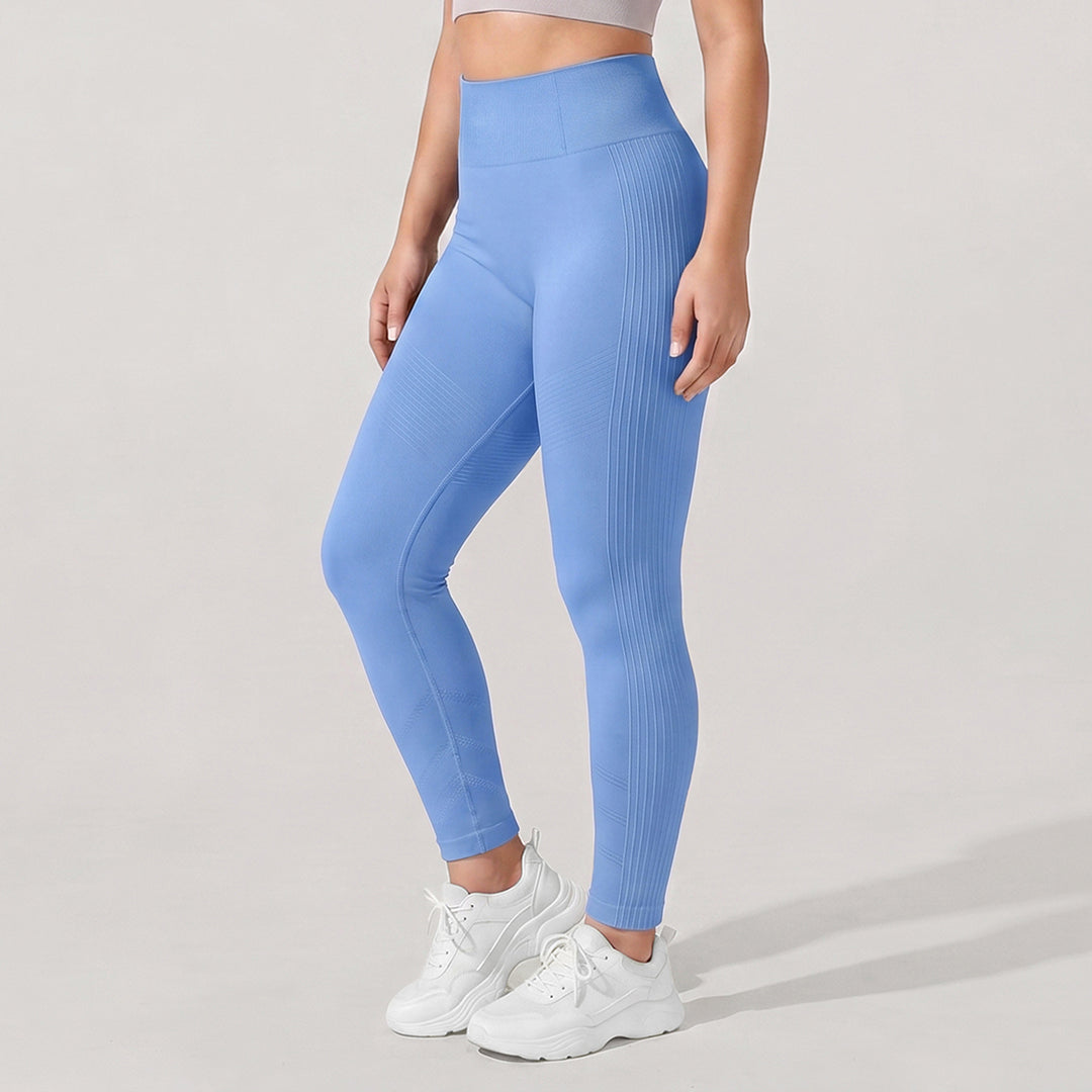 Quinn's™ 3D CelluSmooth Ribbed Ruched Sculpting & Smoothing 7/8 Leggings