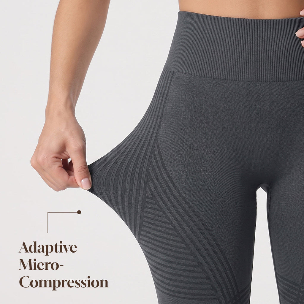 Quinn's™ Ribbed Squat-Proof Capri Leggings