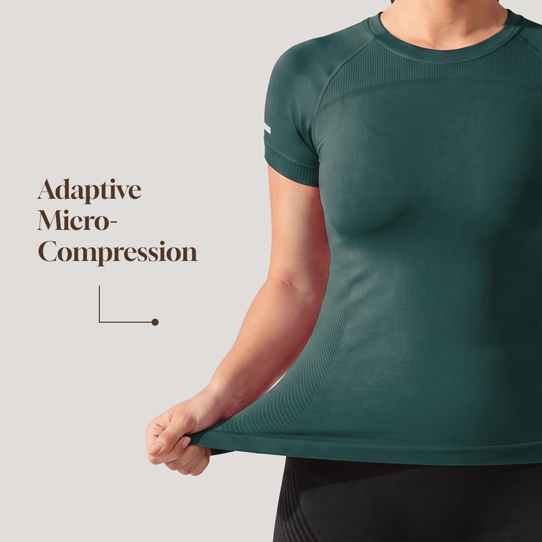 Quinn's™ Sculpting Short Sleeve Top