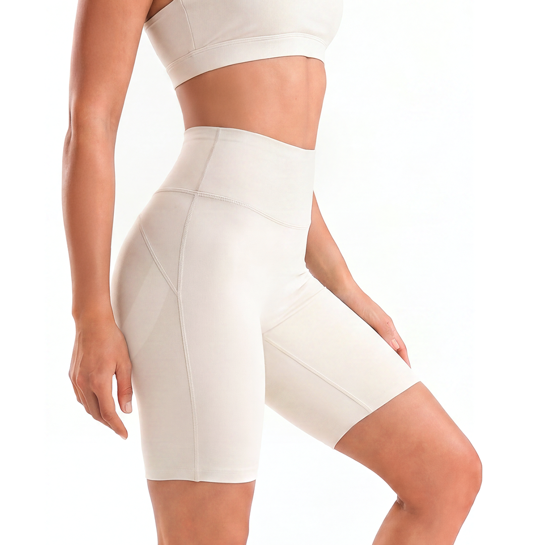 Quinn's™ No-Squeeze" Jelly-Grip 5" Sculpting Shorts (Tummy Smoothing & Anti-Chafe)
