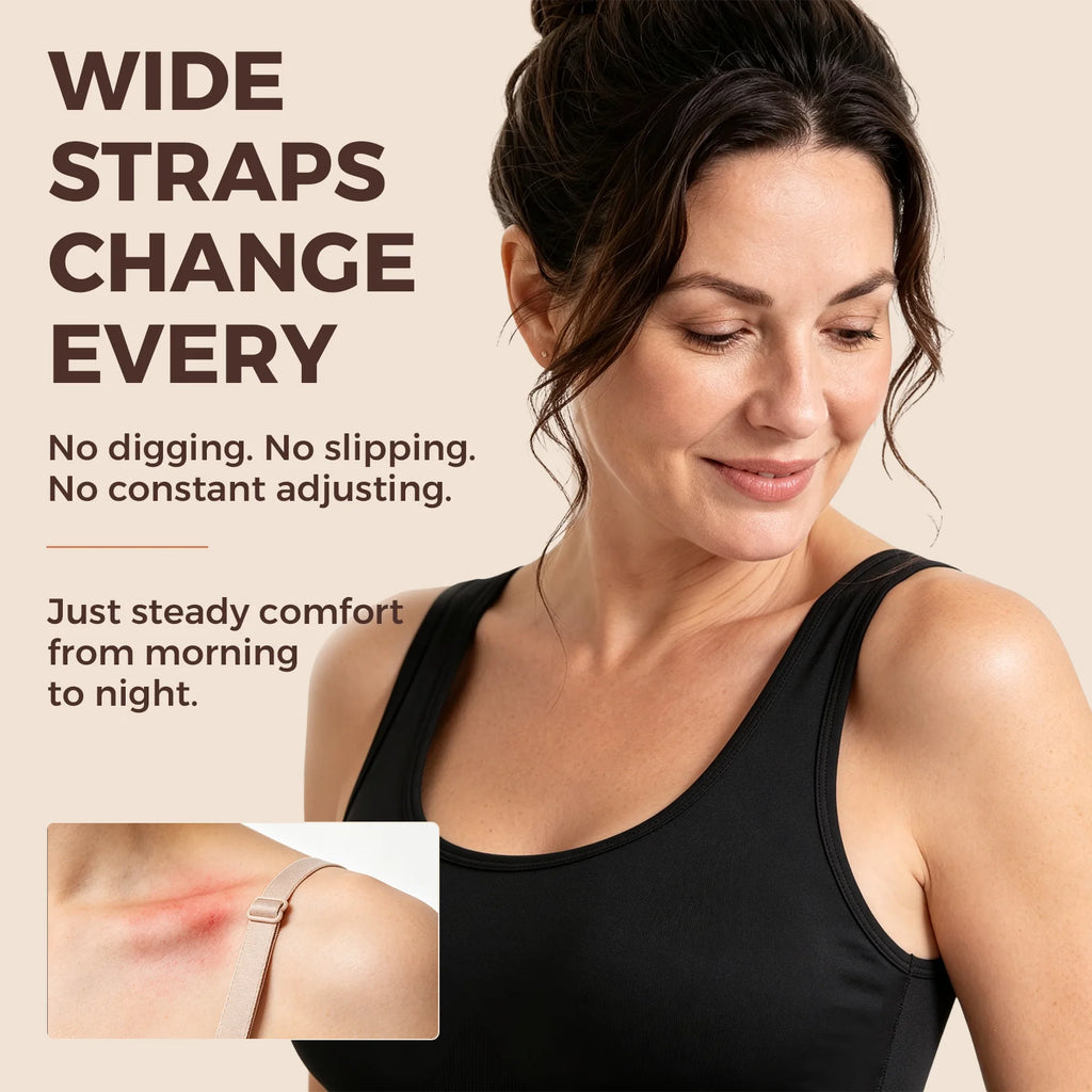 Quinn's™   Wide-Strap Tummy Control Shaping Tank