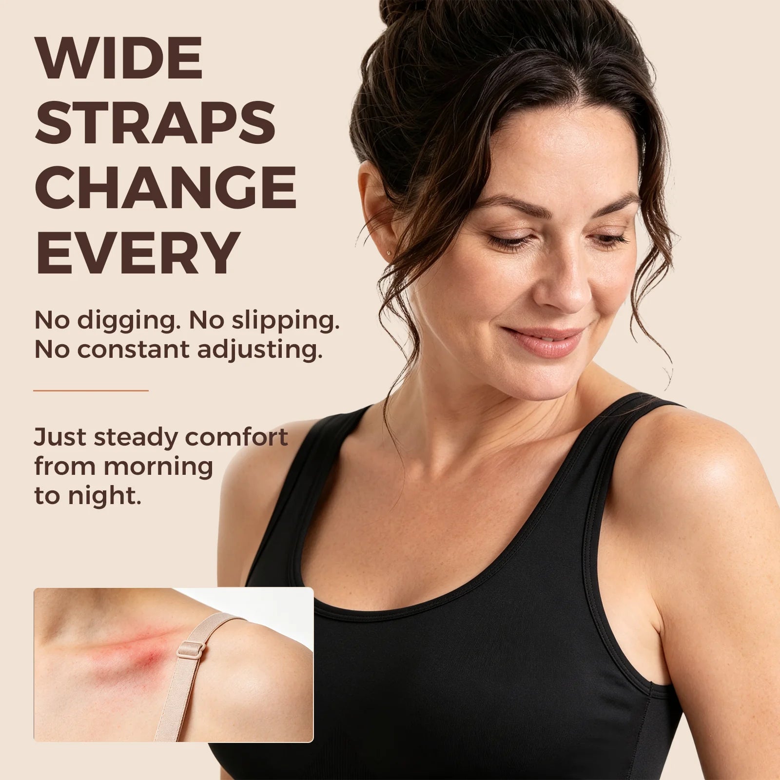 Quinn's™   Wide-Strap Tummy Control Shaping Tank