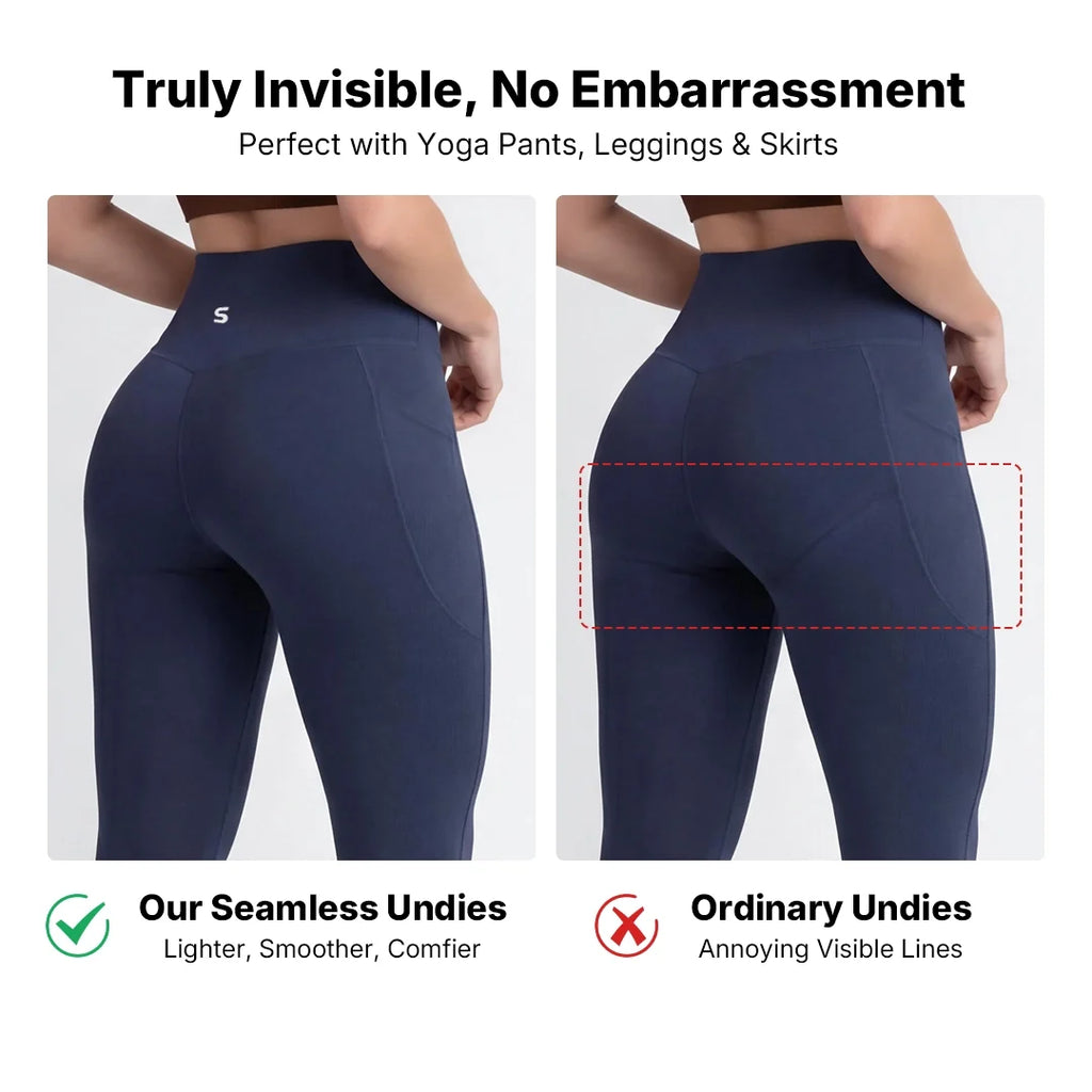 Quinn's™ Cooling Seamless High-Waisted Briefs