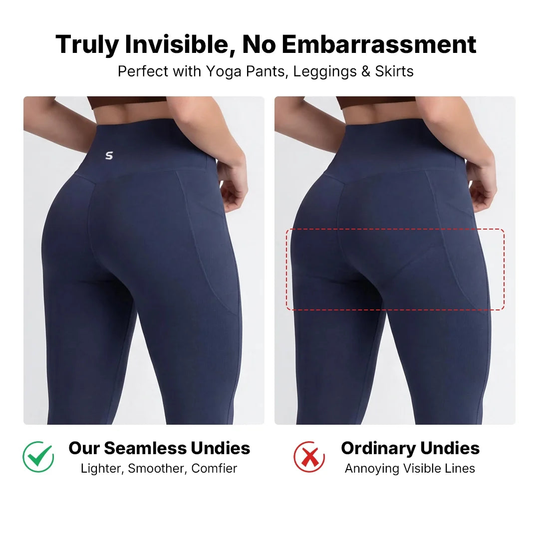Quinn's™ Cooling Seamless High-Waisted Briefs