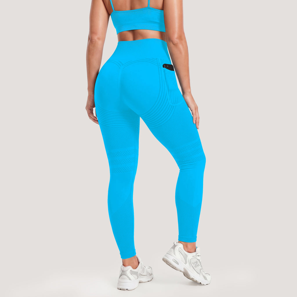 Quinn's™  Right Side Pocket Anti-Cellulite Sculpting Leggings