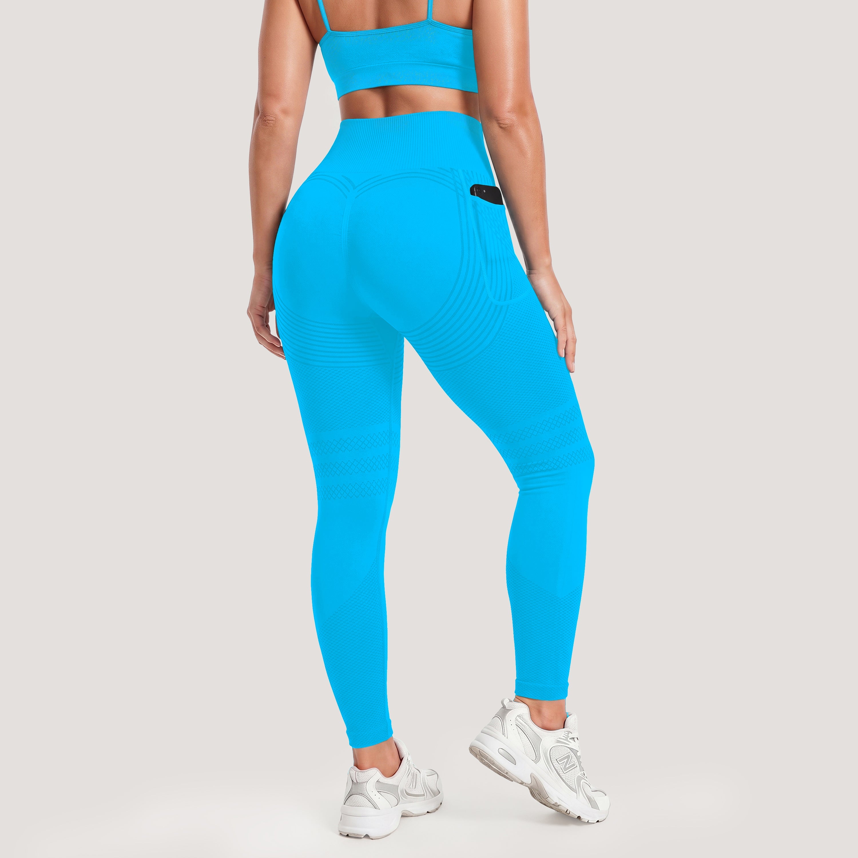 Quinn's™  Right Side Pocket Anti-Cellulite Sculpting Leggings