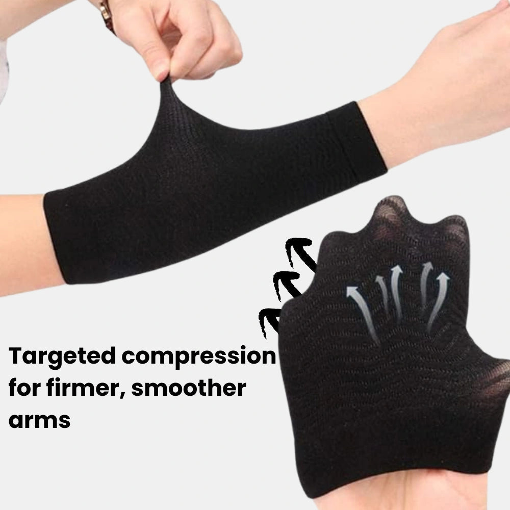 Quinn's™ 3D Compression Sleeves – Say Goodbye to Arm Jiggle