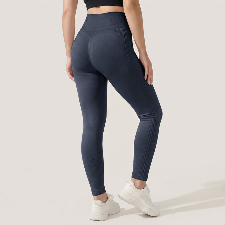 Quinn's™ 3D CelluSmooth Ribbed Ruched Sculpting & Smoothing 7/8 Leggings
