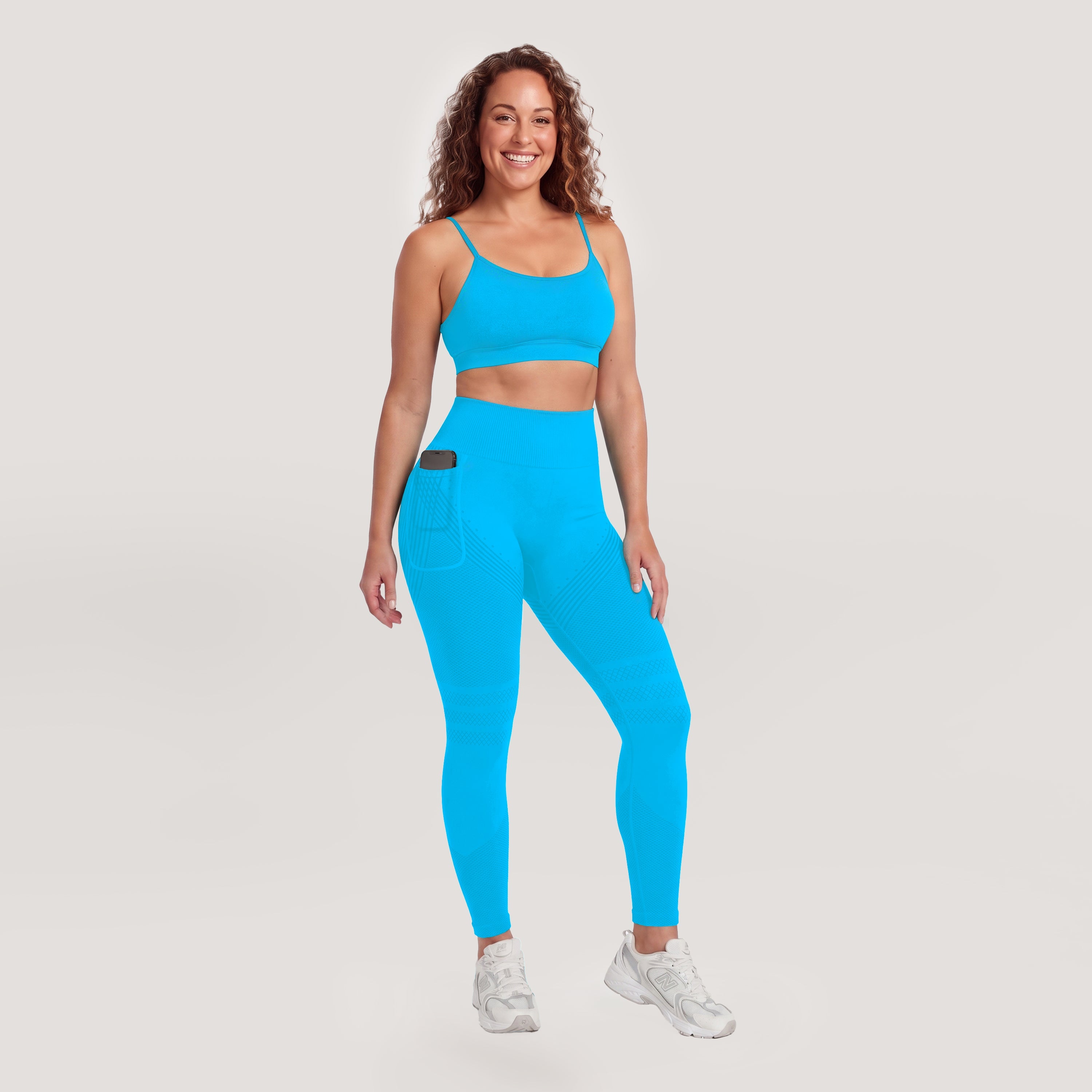 Quinn's™  Right Side Pocket Anti-Cellulite Sculpting Leggings