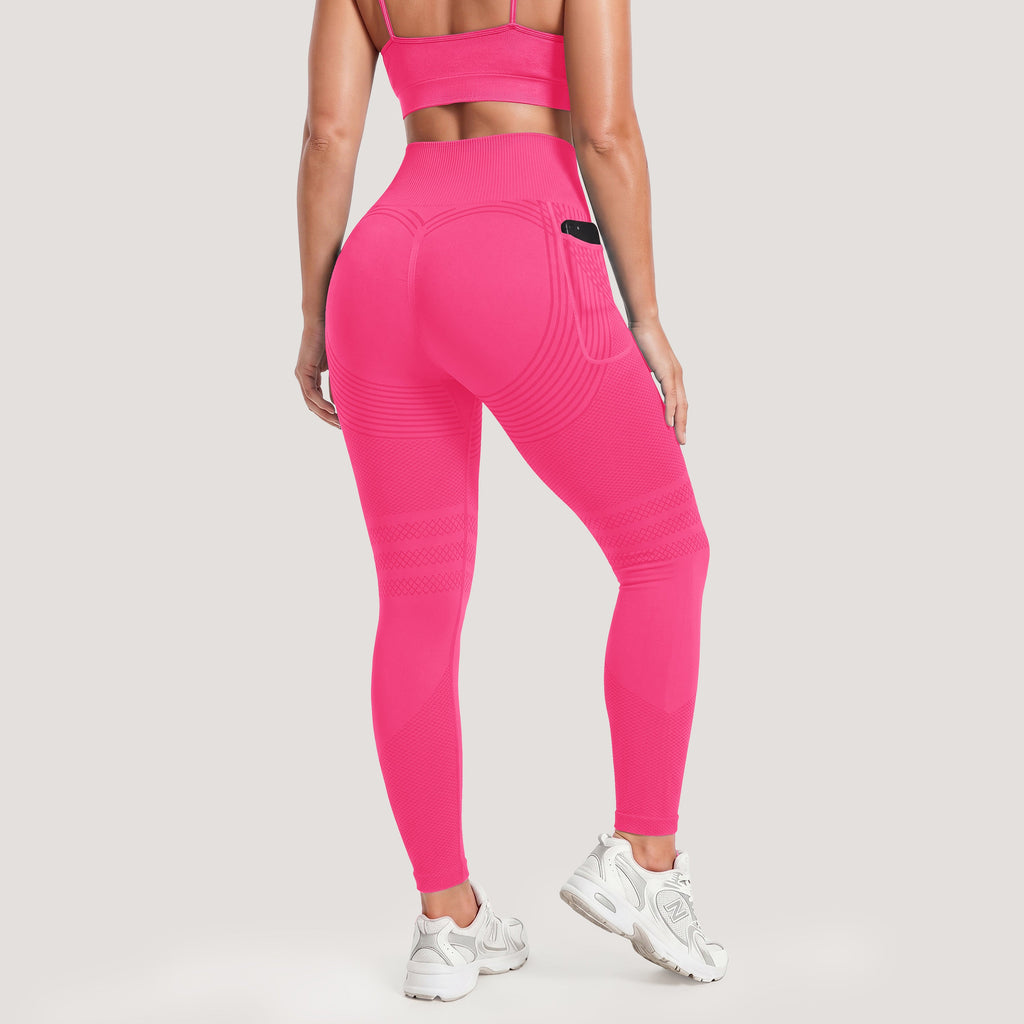 Quinn's™  Right Side Pocket Anti-Cellulite Sculpting Leggings