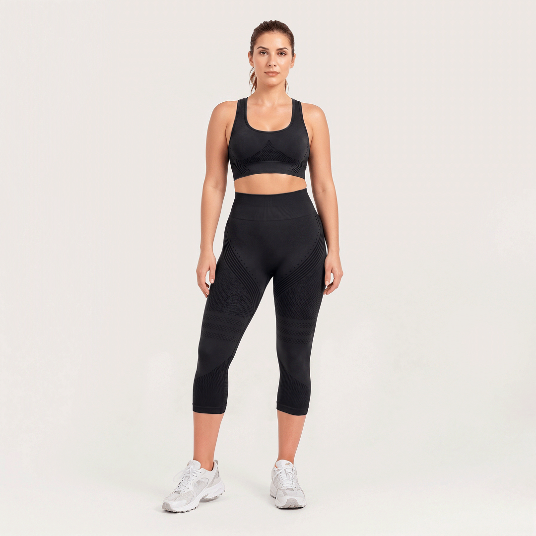 3D Cellusmooth Butt Lift & Anti-Cellulite Capri Leggings Quinn's™