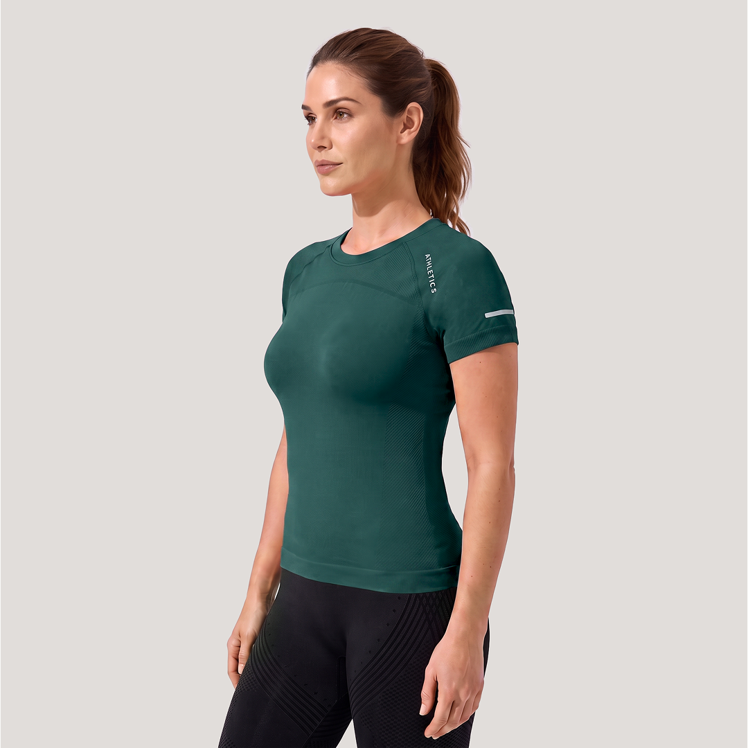 Quinn's™ Sculpting Short Sleeve Top