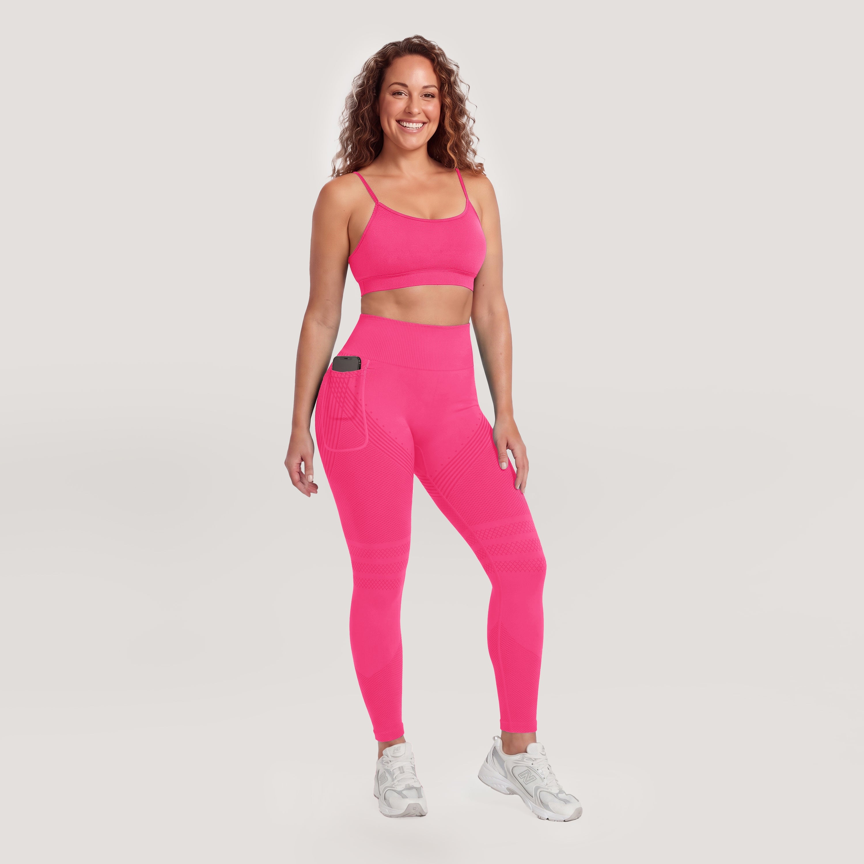 Quinn's™  Right Side Pocket Anti-Cellulite Sculpting Leggings