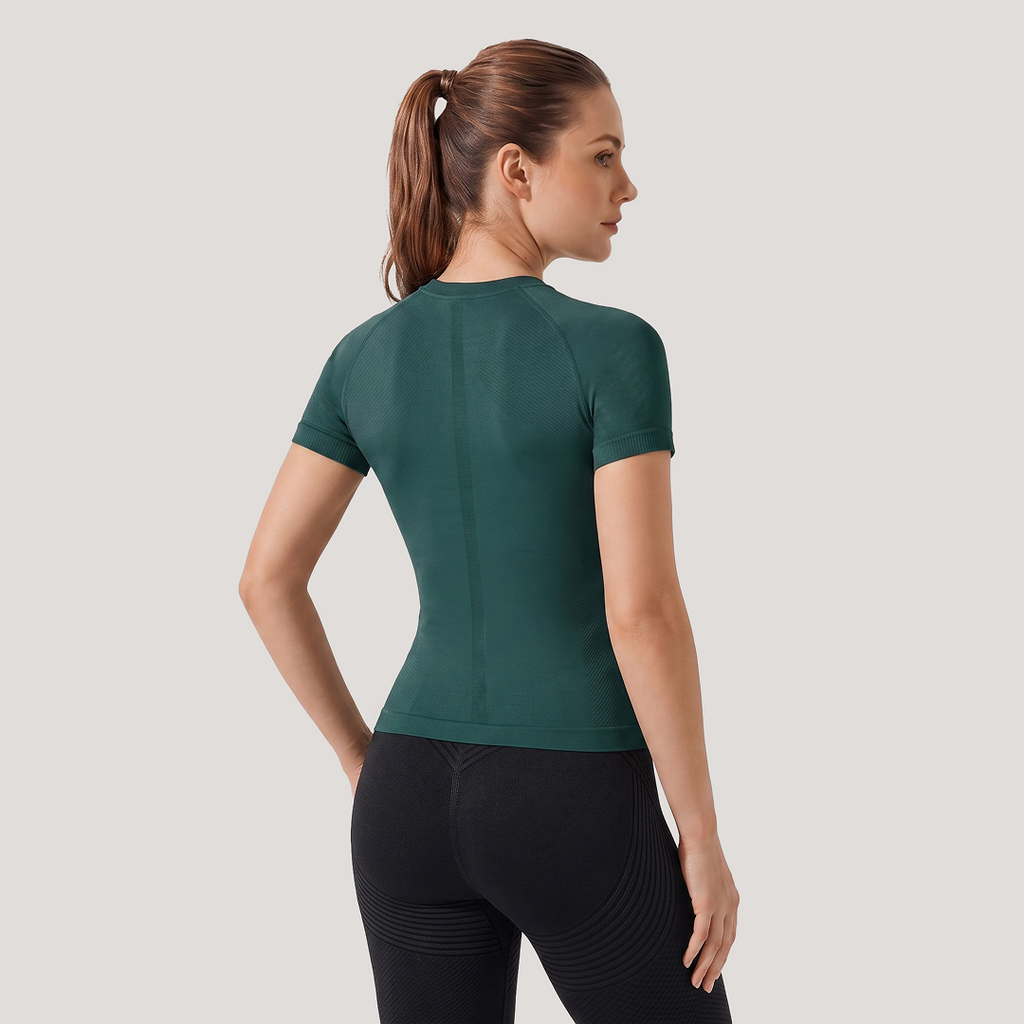 Quinn's™ Sculpting Short Sleeve Top