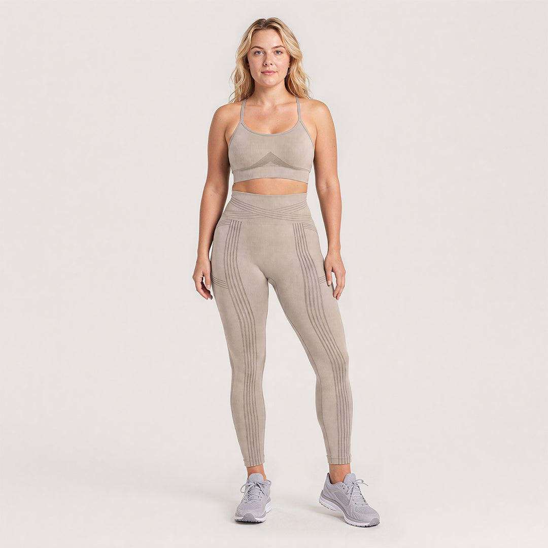 3D CelluSmooth Criss-Cross Booty-Lifting & Anti-Cellulite Leggings |Quinn's™