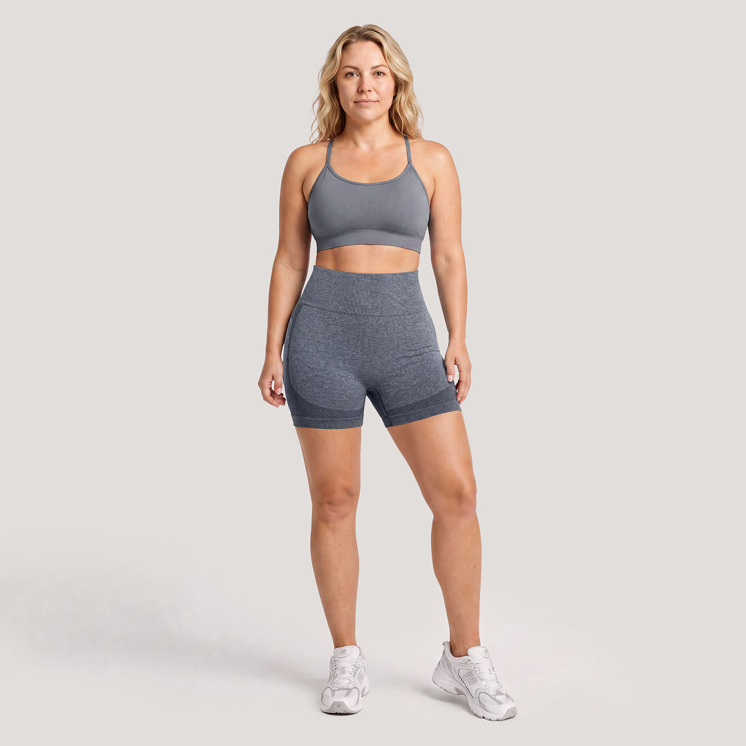 3D CelluSmooth High-Waisted Compression Booty Shorts |Quinn's™