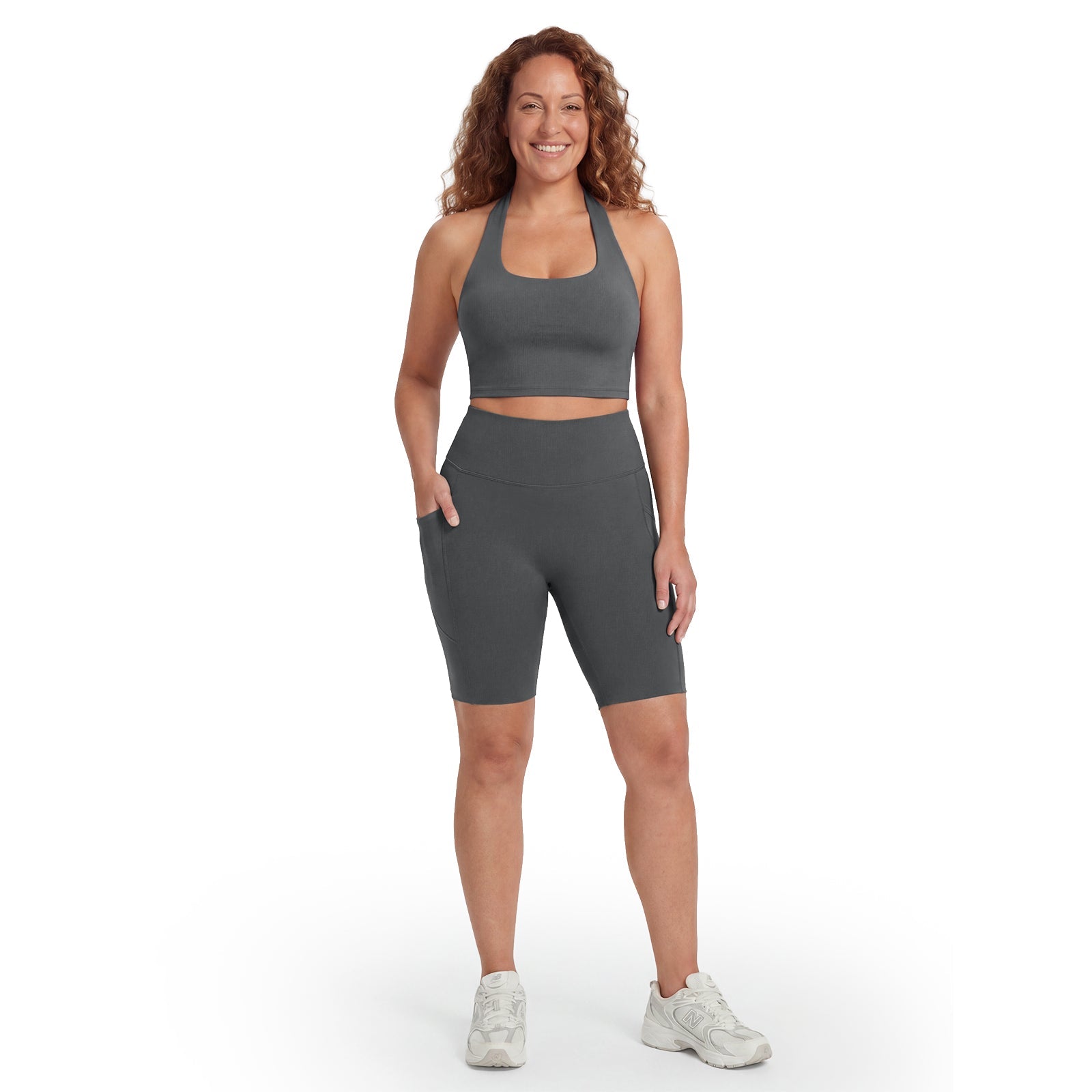 Quinn's™  Pocket Anti-Cellulite Sculpting Short Leggings