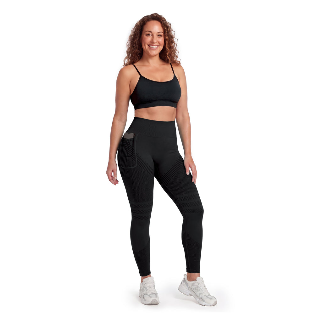Quinn's™  Right Side Pocket Anti-Cellulite Sculpting Leggings