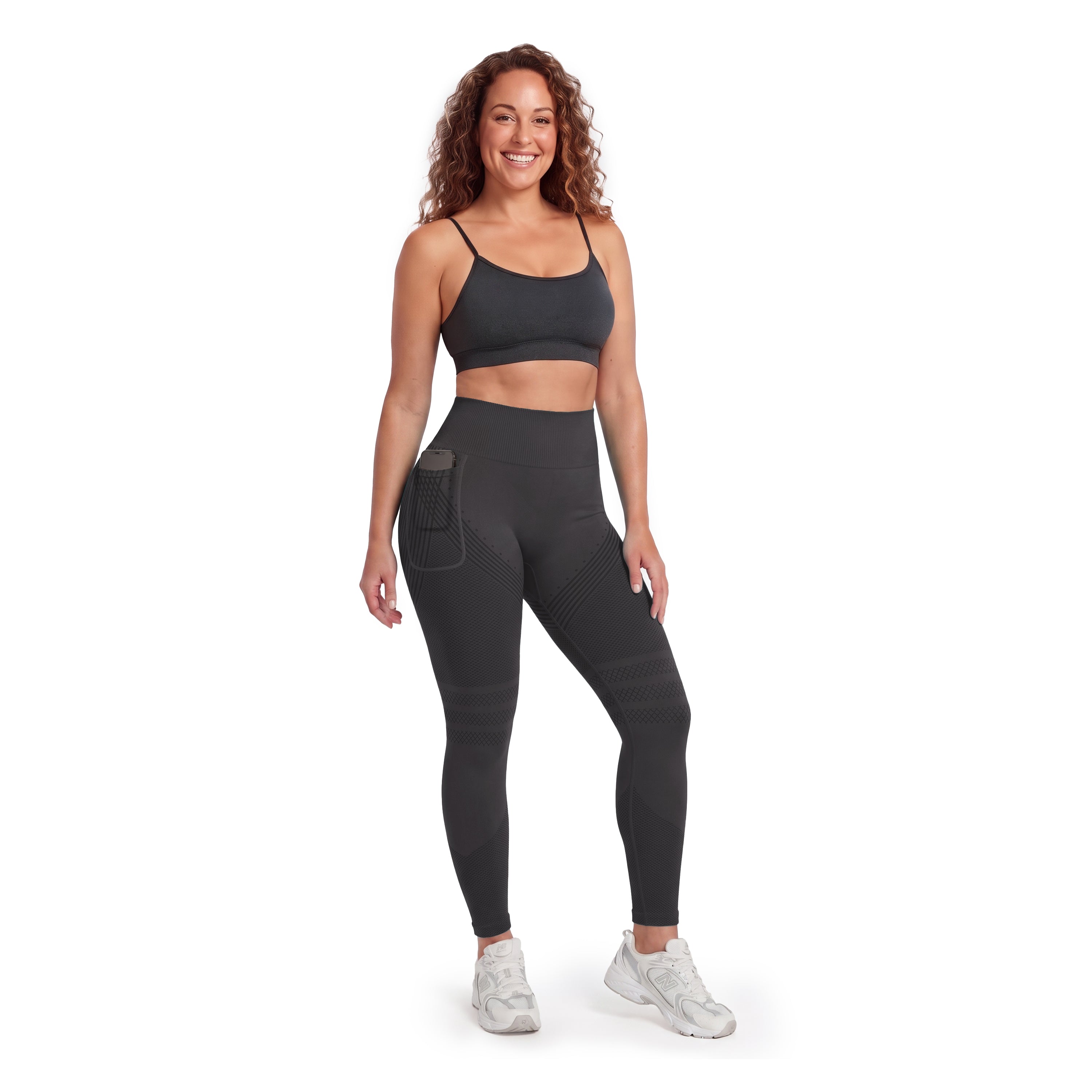 Quinn's™  Right Side Pocket Anti-Cellulite Sculpting Leggings