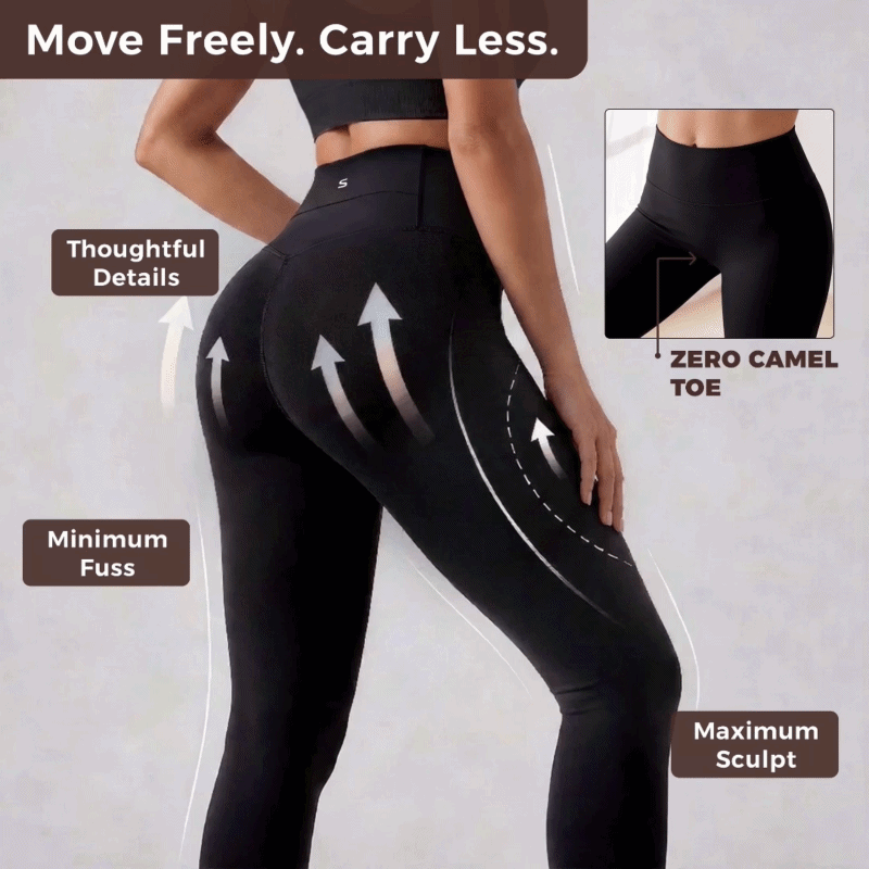 Quinn's™ Hidden Pocket Lifestyle Leggings - Move Freely. Carry Less. Zero Compromise.