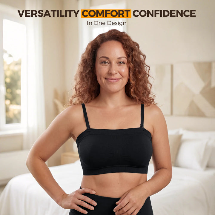 Convertible Bandeau Bra Designed for Everyday Versatile