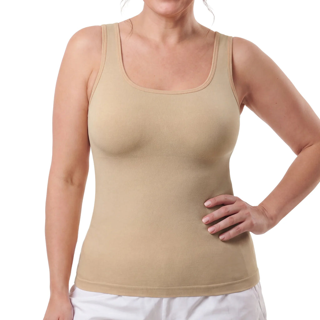 Quinn's™   Wide-Strap Tummy Control Shaping Tank