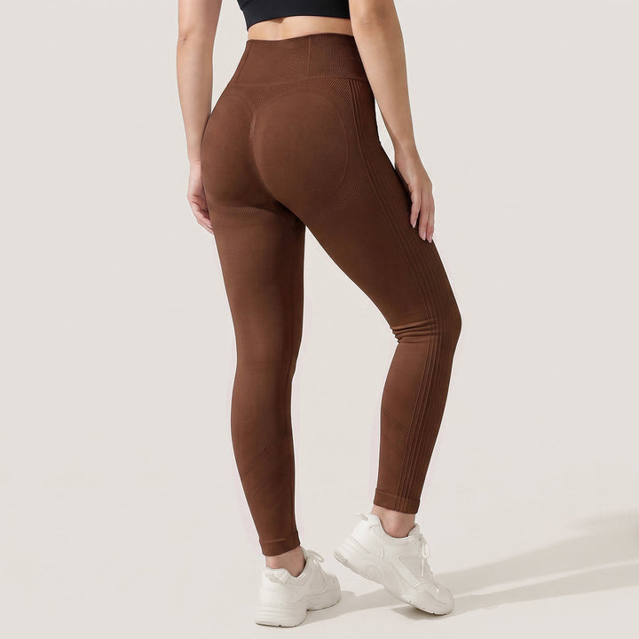 Quinn's™ 3D CelluSmooth Ribbed Ruched Sculpting & Smoothing 7/8 Leggings