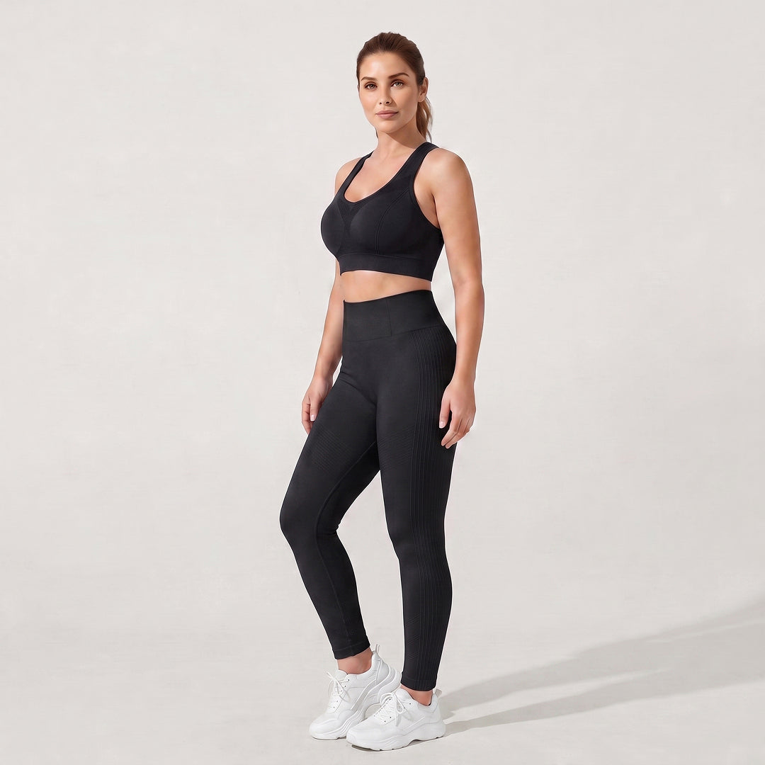 Quinn's™ 3D CelluSmooth Ribbed Seamless Set