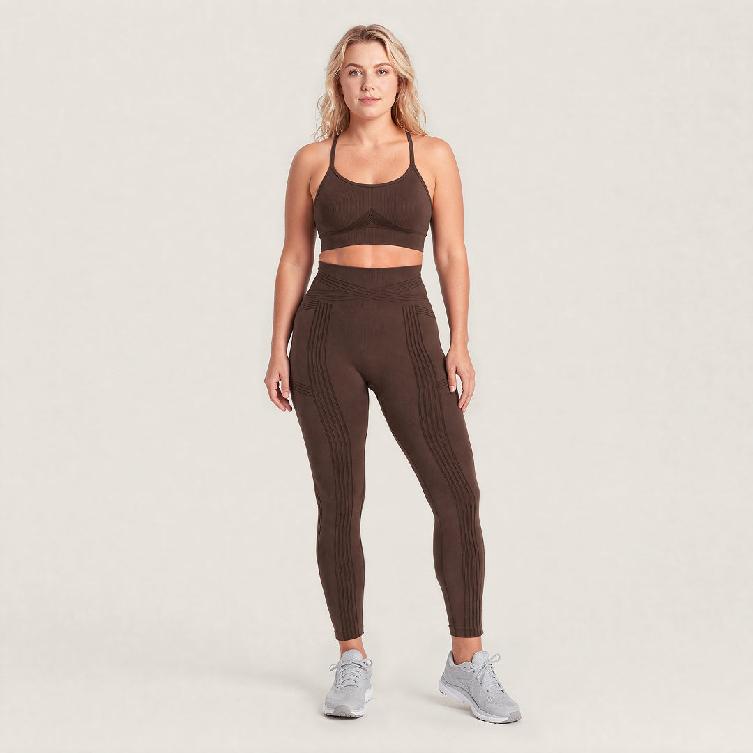 3D CelluSmooth Criss-Cross Booty-Lifting & Anti-Cellulite Leggings |Quinn's™